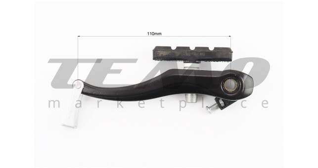 Тормоз V-brake 110мм (2 колеса) с ручками, тросами, чёрный, HJ-805AD - фото 3