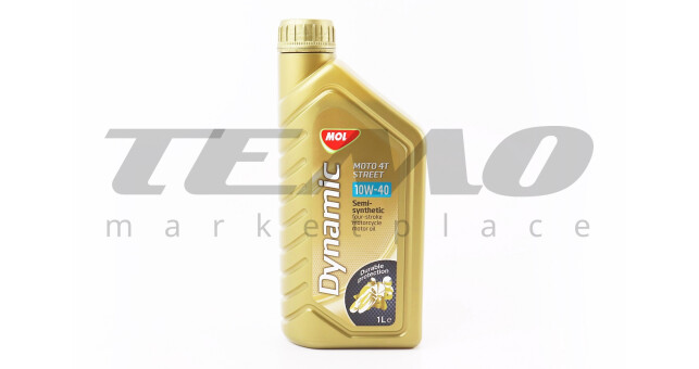 Масло 4T 10W-40 - полусинтетическое мотоциклетное "Moto Street", 1L - фото 1