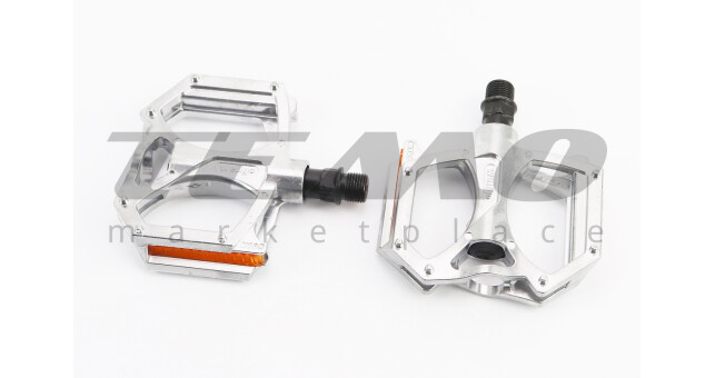 Педали MTB широкие 9/16" (100x100x23mm) алюминиевые, M195DU - фото 1