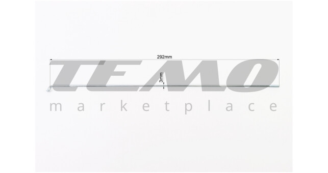 Спица 11Gx292мм усиленная (144шт к-кт), хром - фото 2