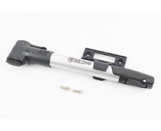 Насос пластмасовий з Т-ручкою, окремо під штуцера Schrader&Presta, чорно-сірий HP-13