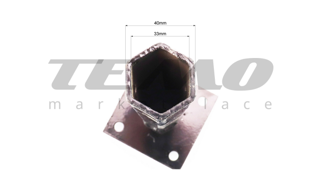 Ступица колеса на вал 32mm, 25см, 4отв.x110mm к-кт 2шт - фото 4