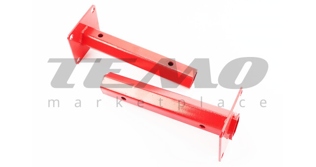 Ступица колеса на вал 33mm, 24см, 4отв.x110mm к-кт 2шт - фото 1