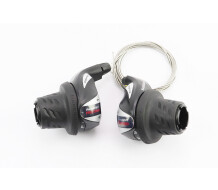 Перемикачі (грипшифт) 3x7 швидкості, чорні SL-RS 36