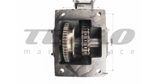 Редуктор фрезы в сборе R175/180N/190N/195N 101-2 - фото 4