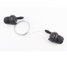 Перемикачі (грипшифт) 3x6 швидкості, чорні MS-12