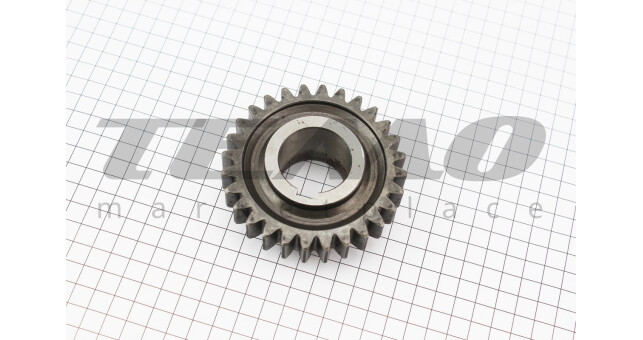 Шестерня ведущая раздаточной коробки Z-28 D-92 мм d-35 мм 304.42.101 - фото 2