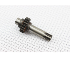 Вал главный раздаточной коробки L-134 мм Z-6/19 Jinma