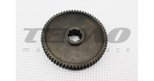 Шестерня ведена кінцевої передачі Z-8/67 Xingtai 224/244 16.37.153 - фото 2