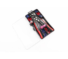 Съемник изоляции автоматический 200мм, с набором обжимных клемм, STORM HT-7024