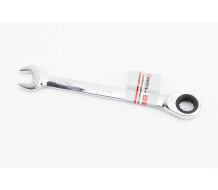 Ключ комбинированный с трещеткой 15мм CrV, PROF DIN3113 XT-1355