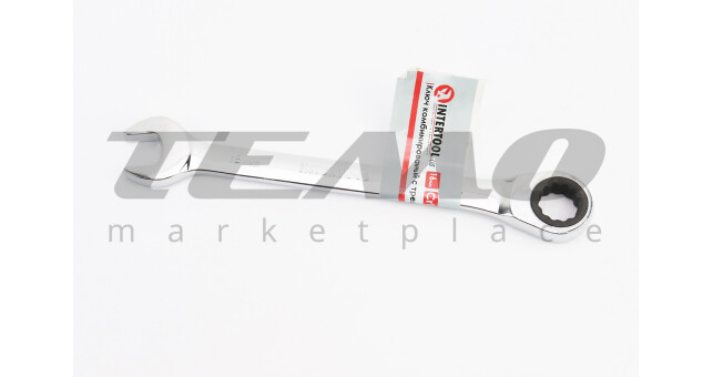 Ключ комбінований з тріскачкою 16мм CrV, PROF DIN3113 XT-1356 - фото 1