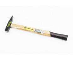 Молоток 100 г, ручка з дерева 02-0201