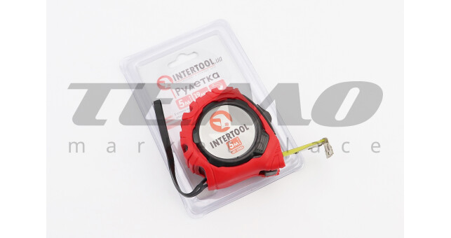 Рулетка с фиксатором 5мx19 мм "Магнит" MT-0505 - фото 1