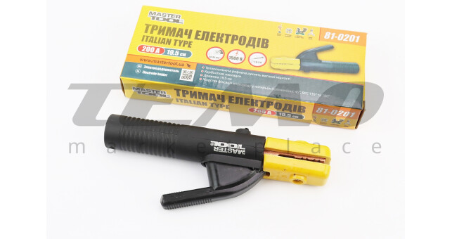 Тримач електродів Italian type 200А 81-0201 - фото 1