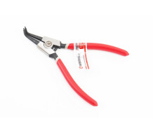 Щипцы для снятия и установки стопорных колец 180мм, изогнутые на разжим HT-7014