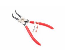 Щипцы для снятия и установки стопорных колец 180мм, изогнутые на сжим HT-7012