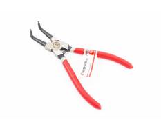 Щипцы для снятия и установки стопорных колец 180мм, изогнутые на сжим HT-7012