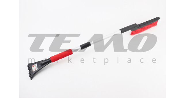 Щітка зі скребком телескопічна 68-86см AT-0118 - фото 2