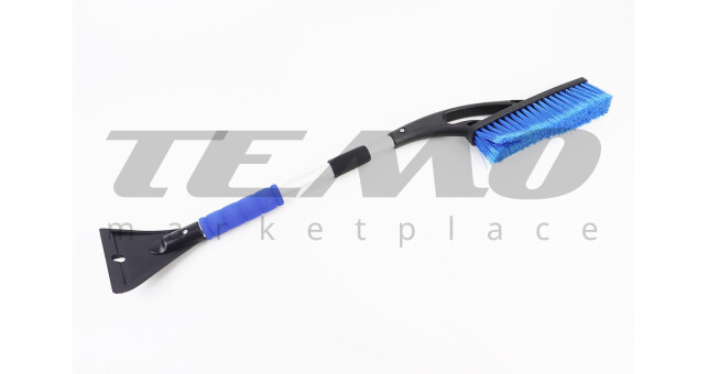 Щетка со скребком телескопическая 76-94см 84-0022 - фото 1