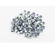 Гайка М10x1,5 самостоп 6 цб DIN985, к-кт 100шт