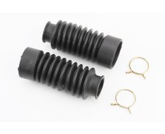 Гофра переднього амортизатора d=26/45mm; L=145mm к-кт 2шт, ЧОРНИЙ