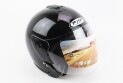 Шолом для мотоцикла FXW HF-217 S Чорний відкритий - фото 1