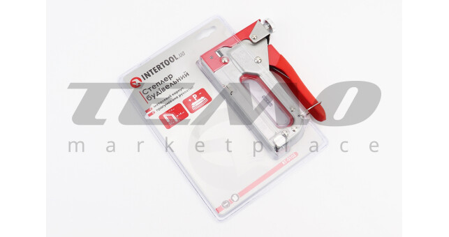 Степлер под скобу 11,3x0,7x4-14мм, обрезиненная рукоятка RT-0102 - фото 1