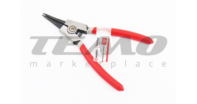 Щипцы для снятия и установки стопорных колец 150мм, прямые на разжим HT-7007 - фото 1