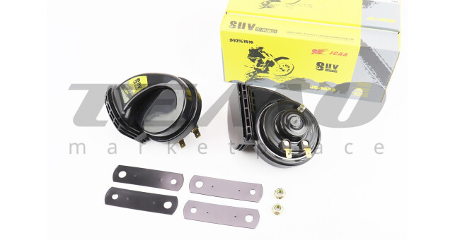 Сигнал ДВОЙНОЙ двухтональный "ЧЕРНЫЙ" - фото 1