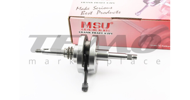 Коленвал MSU Suzuki LETS 4Т Тайвань - фото 1