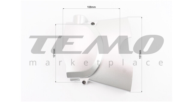 Кришка зірки передньої (метал) тип. 2 - фото 3