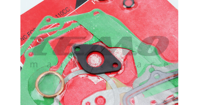 УЦІНКА Прокладки двигуна JH-110cc-52,4мм, к-кт 14 деталей (лопнута прокладка карбюратора, див. фото) - фото 2