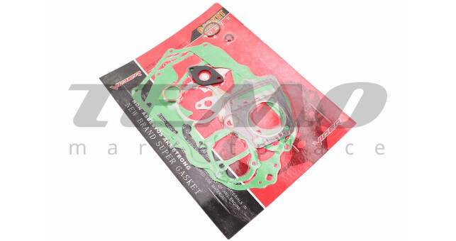 УЦІНКА Прокладки двигуна JH-110cc-52,4мм, к-кт 14 деталей (лопнута прокладка карбюратора, див. фото) - фото 1