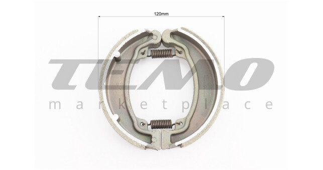 Тормозные колодки задние или передние к-кт, 120 мм (спиц. колесо) - фото 2