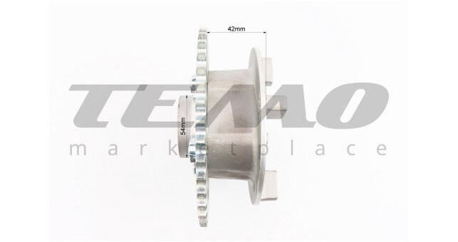 Панель демпферная со звездой 428-41Т в сборе - фото 3