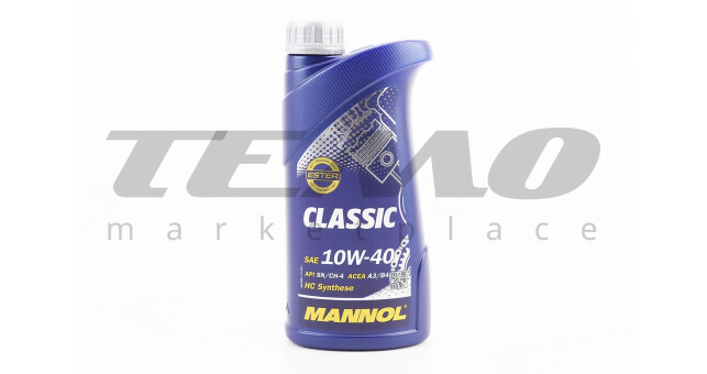 Масло 4T 10W-40 - полусинтетическое универсальное "Classiс", 1L - фото 1