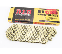 Цепь привода колеса D.I.D. 428H*132L GOLD есть DID на звене