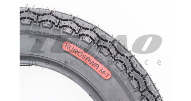 Шина для мотоцикла KUROSAWA L-802 3.00-10 камерная дорожная - фото 3