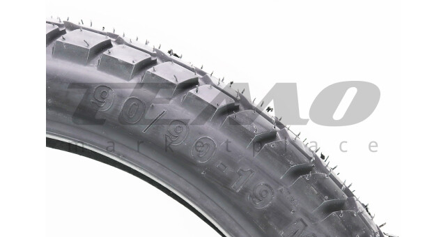 Шина для мотоцикла Servis ACE 90/90-19 камерна шипована - фото 2