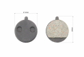 Тормозные колодки Disk-brake (Xiaomi Mijia M365 Pro, Kugoo M4,M4 Pro), чёрные YL-1063 - фото 2