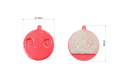 Тормозные колодки Disk-brake (Xiaomi Mijia M365 Pro, Kugoo M4,M4 Pro), красные YL-1063 - фото 2