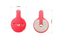 Тормозные колодки Disk-brake (Kugoo G2 Pro, Bolids Boli-BB8, YINXING), красные YL-1057 - фото 2