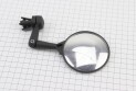 УЦЕНКА велоаксессуары Зеркало круглое, регулируемое, чёрное (повреждение, см. фото) - фото 1