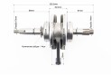 Колінвал в зборі GXmotor Active 110cc - фото 2