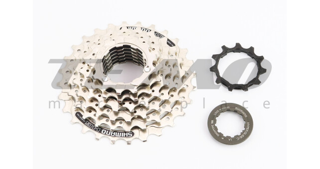 Кассета 7зв. 11.13.15.18.21.24.28Т, хром CS-HG41 - фото 1