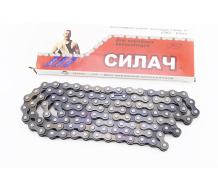 Ланцюг приводний 1/2х1/8х112L 1 швидкість, чорний (Силач)
