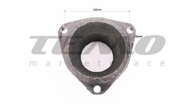 Шкив ZS1100 4-х ручейковый d-130 мм четыре паза под ремень SPB отверстия 150 мм - фото 4