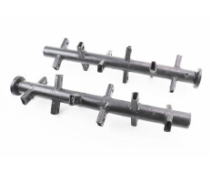 Вал фрези к-кт 2шт, під шліць 32mm, ширина захвата 1200mm, 24 ножа, R175/180/190/195/мототрактор