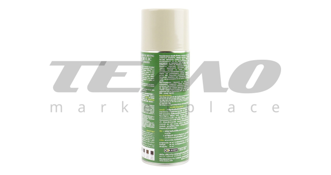 Краска акриловая камуфляжная №C001  &quot;СВЕТЛО-СЕРЫЙ&quot;, Аэрозоль 400ml - фото 2